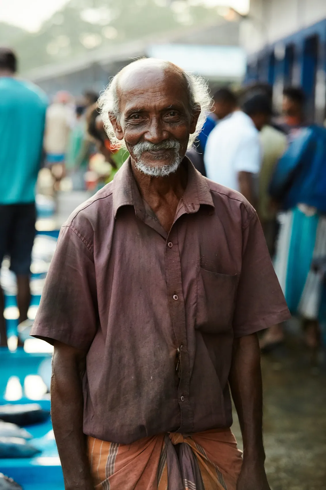 A man holding a large fish
